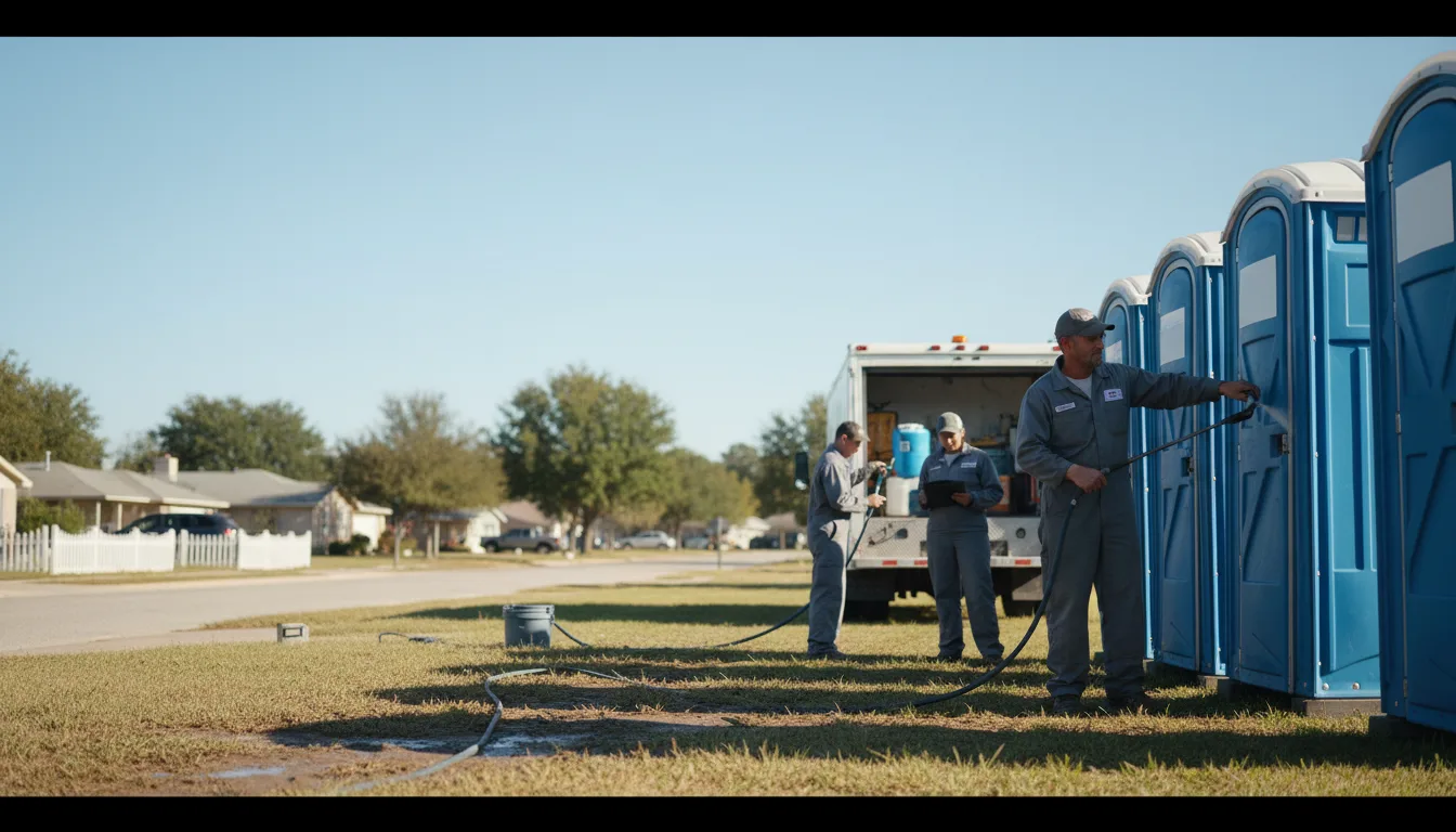 Long-Term Portable Toilet Rental in Hurdsfield, ND near me